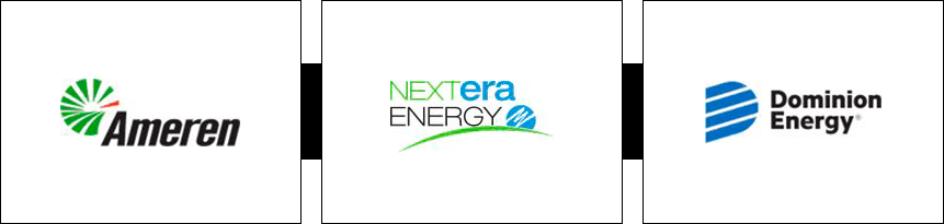 Логотипы энергетических компаний