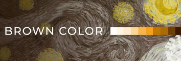 Коричневый цвет в дизайне